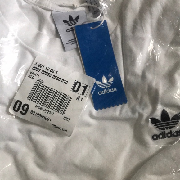 ADIDAS White Essential T-Shirt - Picture 3 of 3
